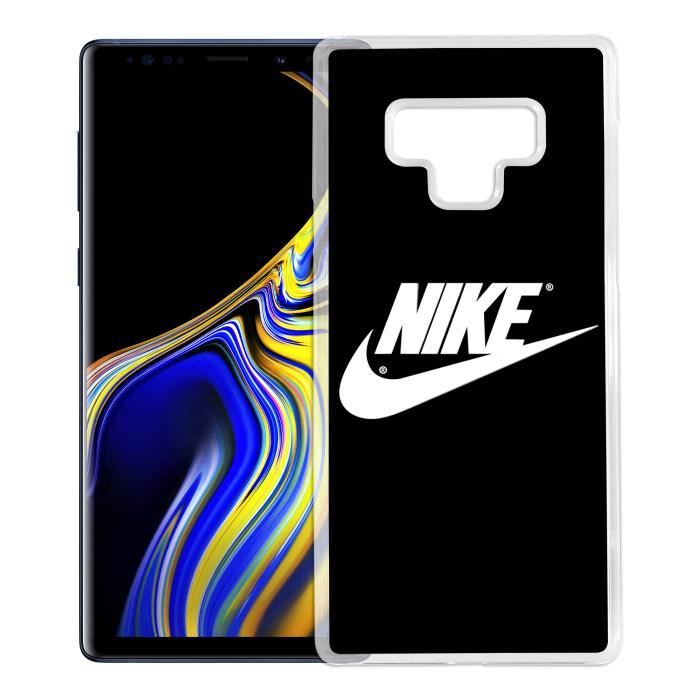 Coque Samsung Galaxy Note 9 - Nike Logo Noir