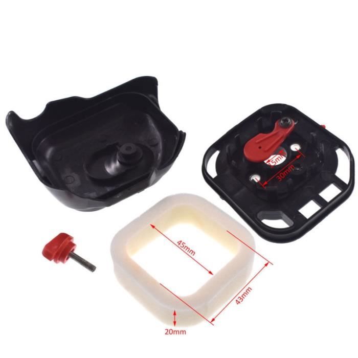 Filtre à Air Complet Jardiaffaires Pour Moteur Zenoah 23 Et 26cc - Modélisme