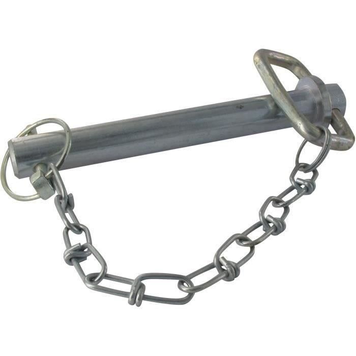 Axe d'attelage - longueur 160mm diamètre axe 22mm