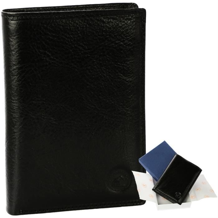 Tout en un Portefeuille Homme Classique Très Complet Cuir Synthétique Charmoni e