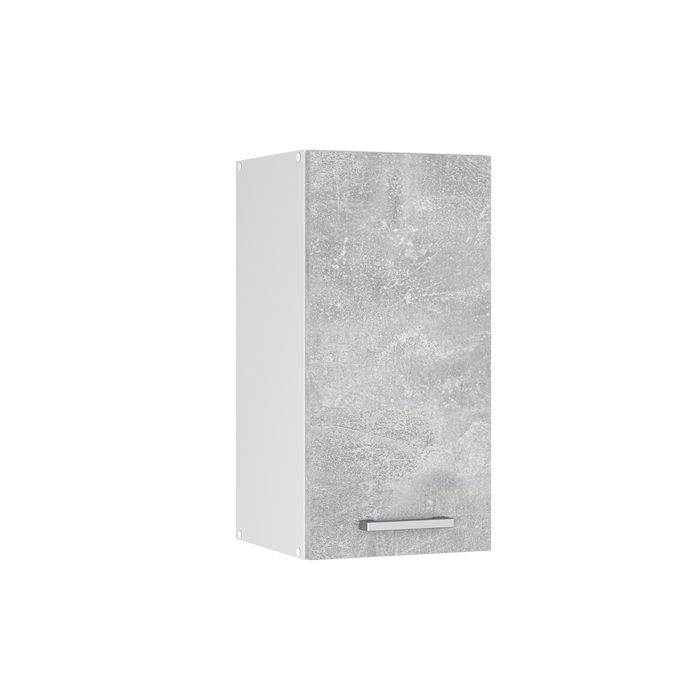 Elément haut de cuisine R-Line 40cm Béton/Blanc Vicco 30249