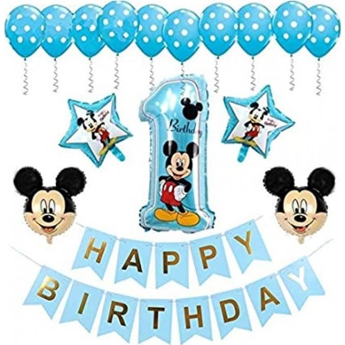 Mickey Balloons Decorations D Anniversaire Mickey Mouse Minnie Balloons Decorations De Fete Sur Le Theme Minnie Decorations Joyeux Cdiscount Maison