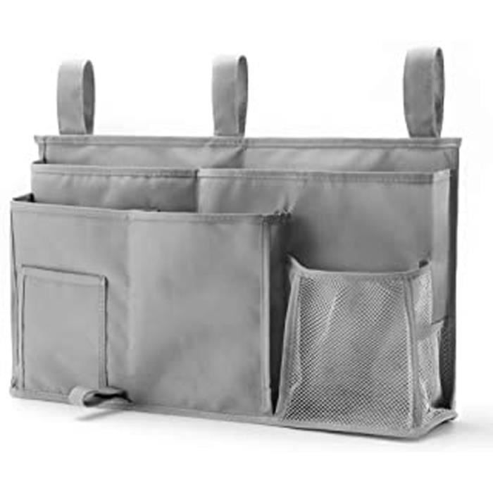 3 Poches Tissu Chevet Caddy Suspension Sacs De Stockage Organisateur Crochets Lit Chaise 3 Poches Tissu Chevet Caddy Suspension Sacs De Stockage Organisateur Crochets Lit Chaise