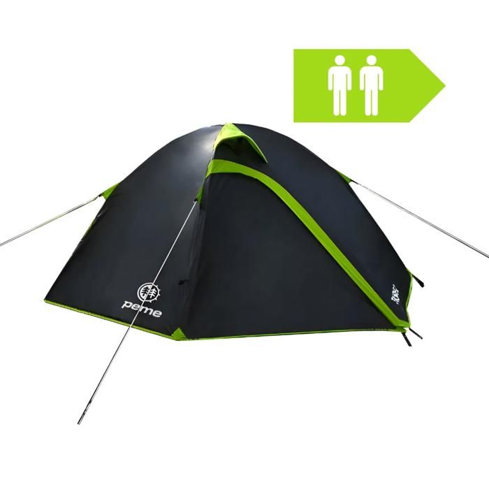 Tente de camping - PEME - Taurus 2 - 2 places - Moustiquaire & vestibules - Imperméable