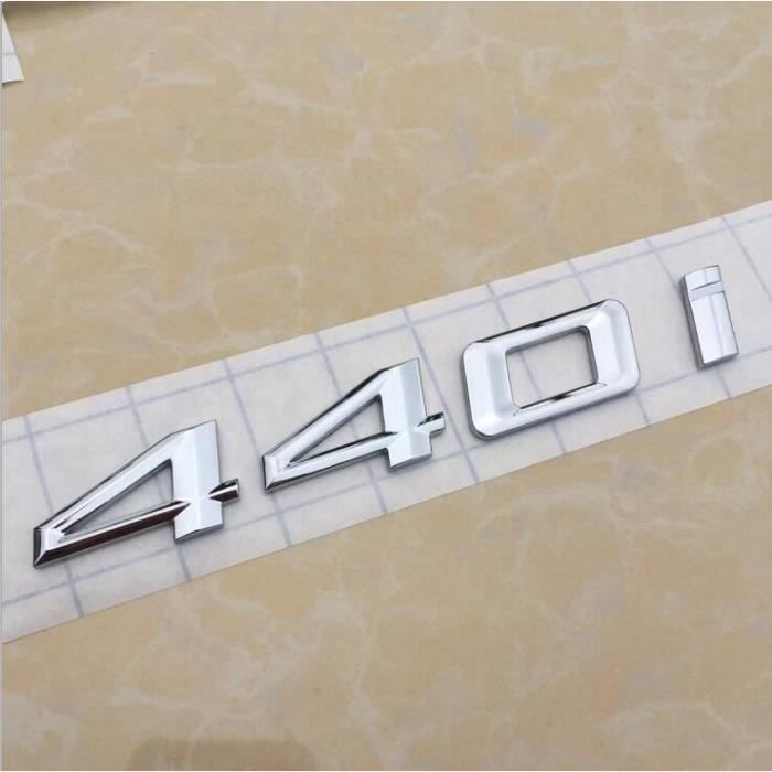 Autocollant Emblème Arrière Pour Mercedes C320 - Chromé, En ABS, Remplacement Direct, Installation Facile