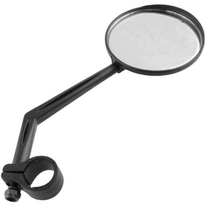 Rétroviseur Vélo Réglable 360° à Fixation Guidon | Miroir Convexe HD Anti-Éblouissement | Pour VTT, Route, Ville - 4