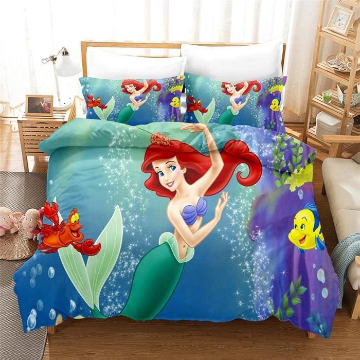 Parure De Lit My Little Pony 2 Pièces Pour Enfant - Housse 100x135 Cm + Taie 40x60 Cm En Coton