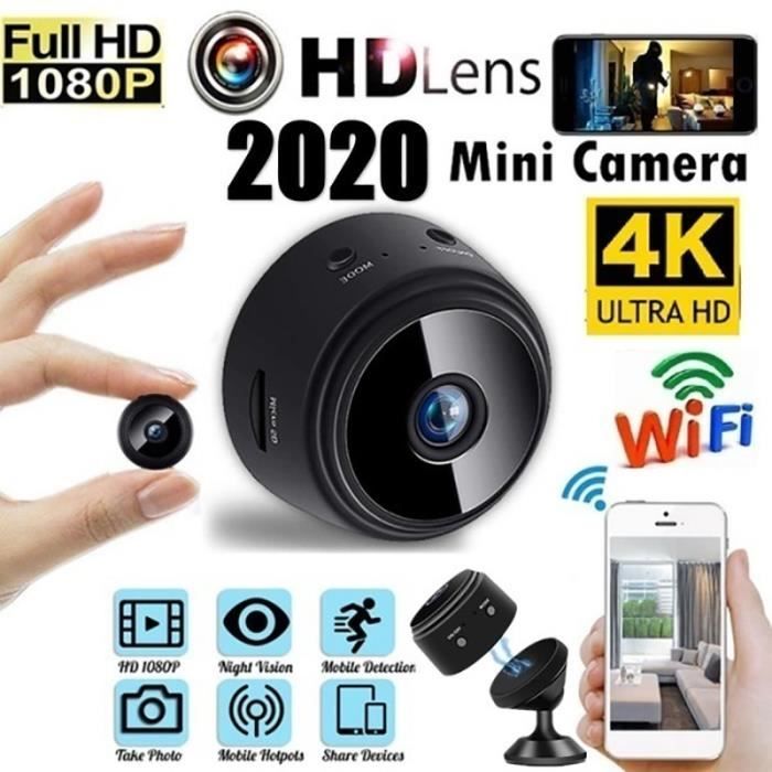 A9 Mini caméra App Full HD 1080P 4K caméra 150 degrés Angle de