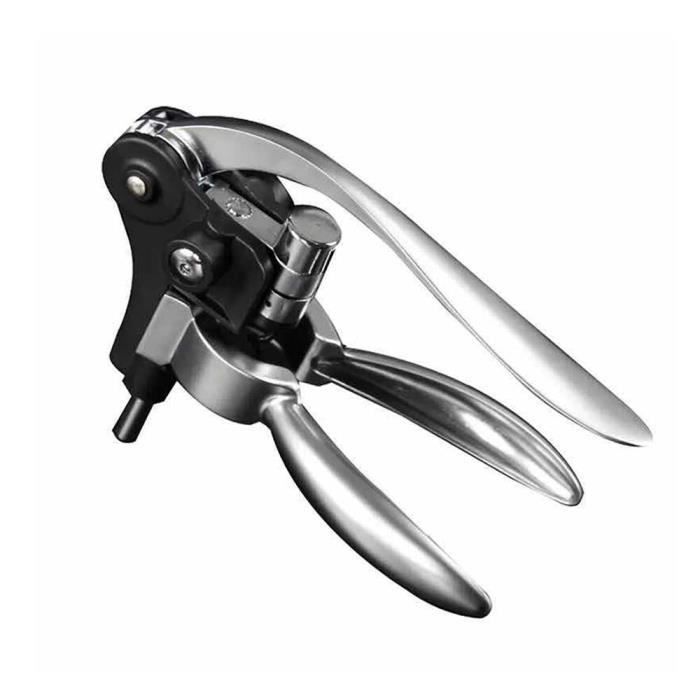 Bouchon De Bouteille De Vin Faisan Métal Zinc Argenté Noir 10cm