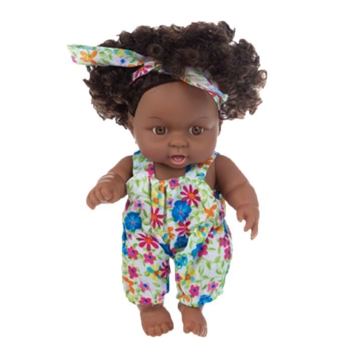 Bebe Noir Africain Noir Mignon Boucle Noir cm Vinyle Bebe Jouet G4970 Cdiscount Jeux Jouets