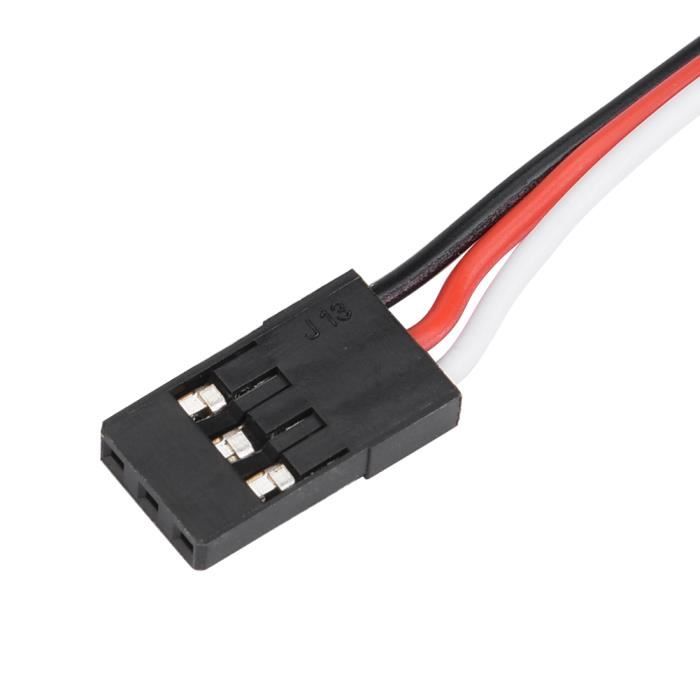 ESC Brossé Bidirectionnel 320A Pour Modèles RC - Avec Ventilateur, Compatible Moteurs Brushéd 8T Et Plus