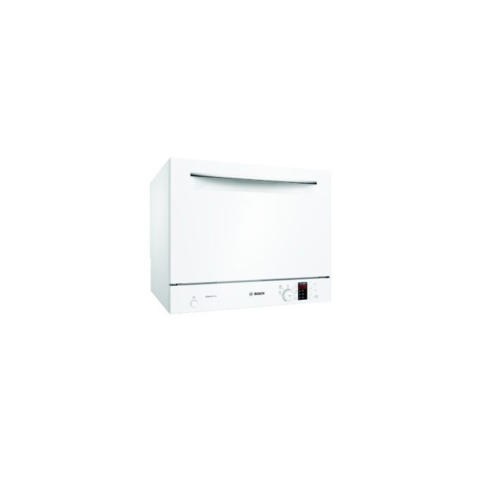 Lave-vaisselle compact 6 couverts Bosch SKS62E32EU - Départ différé - Blanc