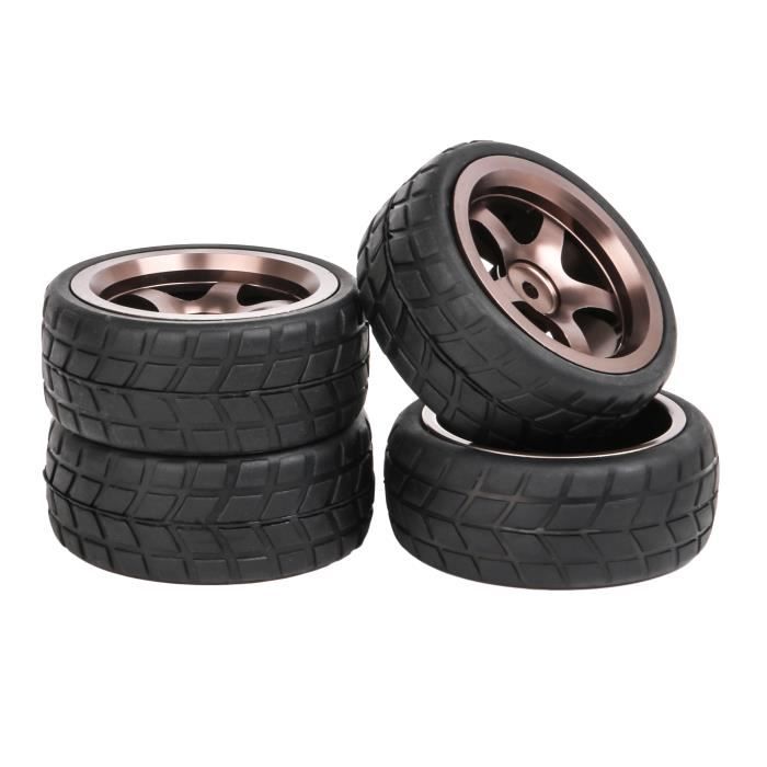 5 Jeux De Jantes Cragar Et Pneus En Caoutchouc Décalés 10/13 Mm - Échelle 1/64, Style Custom