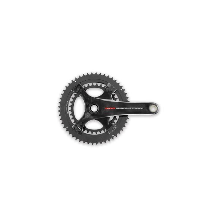 Pédalier Campagnolo Vintage - 3 Bras, Plateau 36x24, BB Carré - Italie