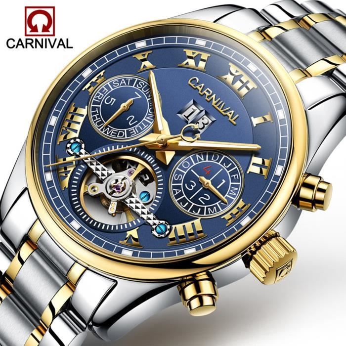 Carnival montre online homme automatique
