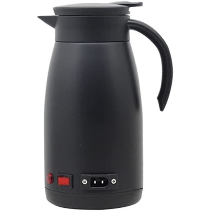 Bouilloire De Voyage Portable Intelligente 12 V-24 V 680 Ml En Acier Inoxydable À Chauffage