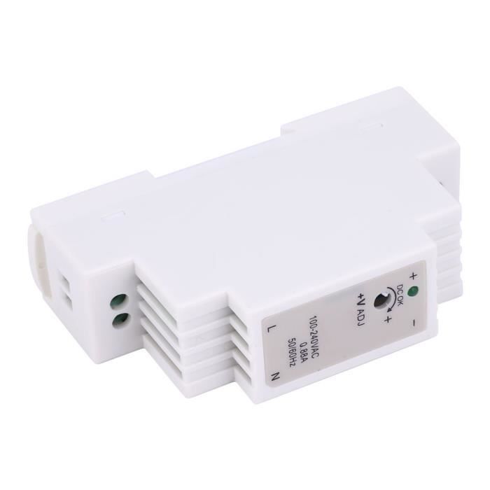 Alimentation Rail DIN 24V 60W Goobay - Pour Sonnette, Interphone, Surveillance, Protection Surtensions - 4