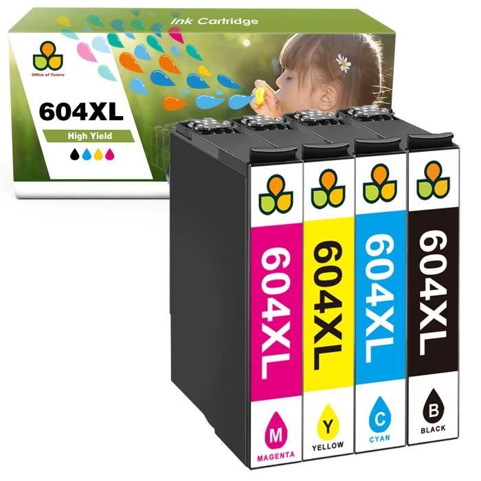 Lot 4 Cartouches Toner Compatibles Xerox AltaLink C8030/C8055/C8070 Etc. - Noir, Cyan, Magenta, Jaune - Haut Rendement - 9