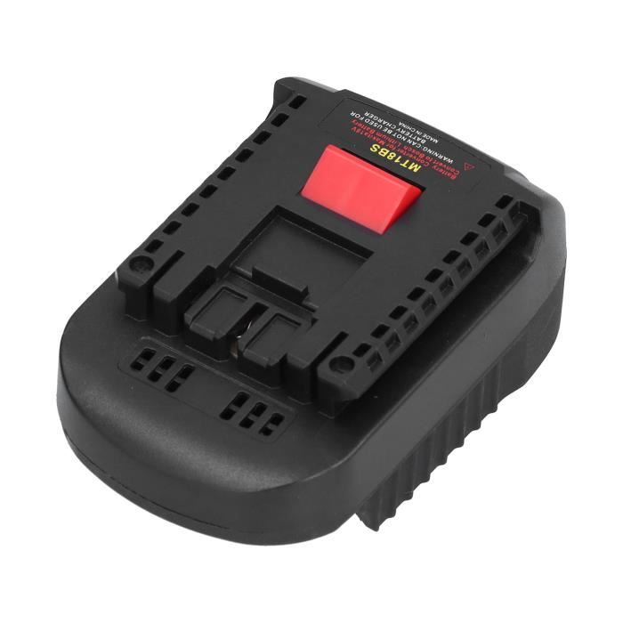Adaptateur de Batterie pour Einhell 18V - BSIOFF - Li-ion - Noir -  Cdiscount Bricolage
