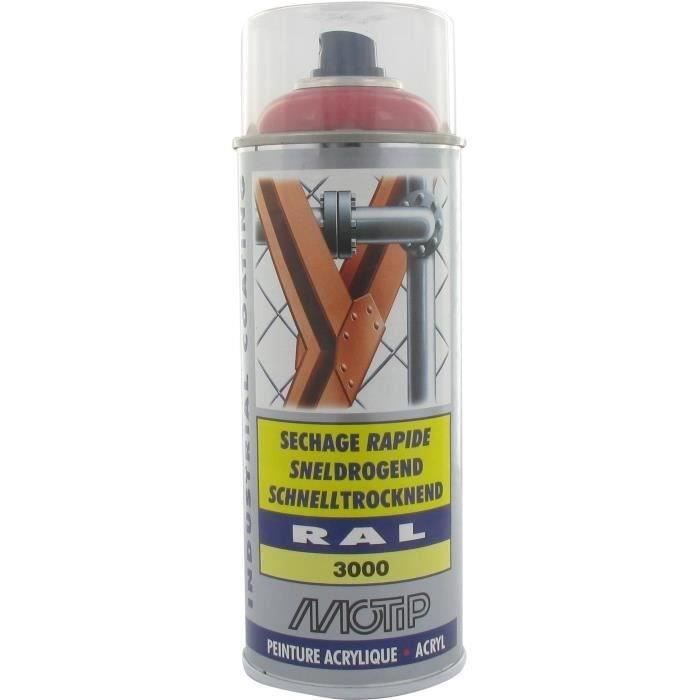 Peinture rouge TORO, aérosol 400 ml