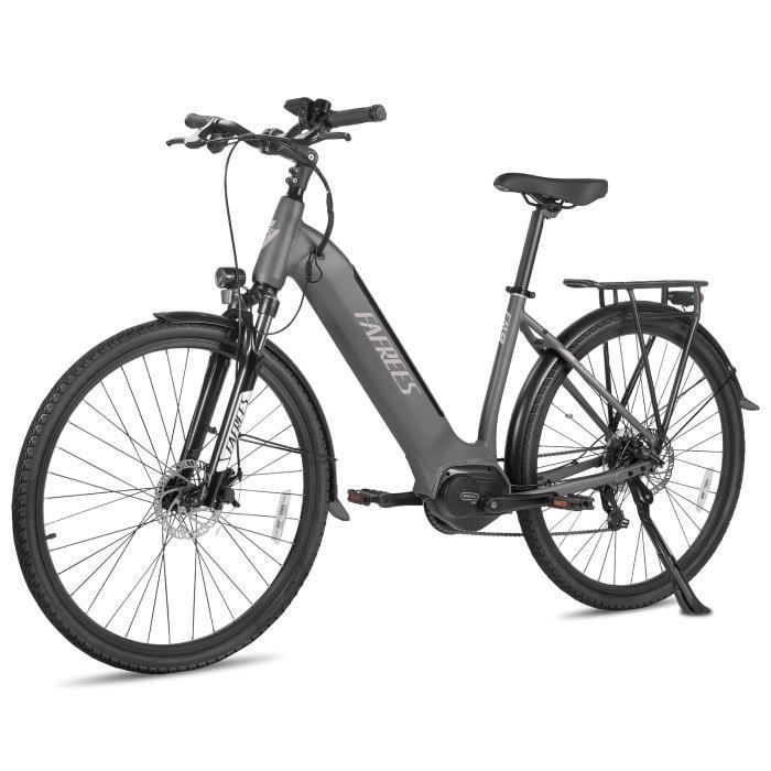velo electrique Fafrees FM9 27.5 pouces Autonomie 120km Amortisseur avant Moteur central 250W Batterie 36V15Ah Noir
