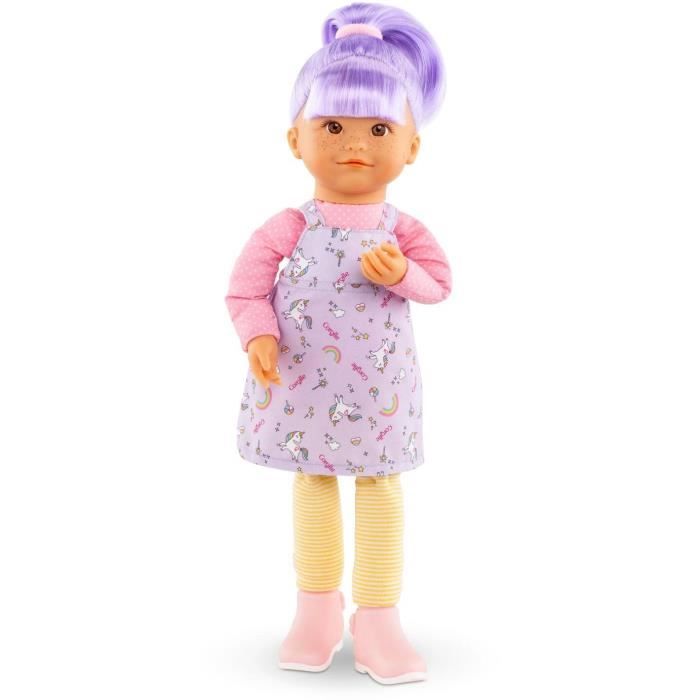 Poupée Corolle Rainbow Doll Iris 40cm - Look fun et coloré - Dès 3 ans