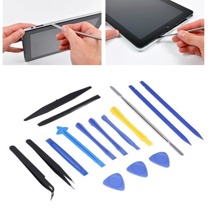 Kit De 6 Pinces Antistatiques (coudées + Droites) - Pour électronique, Bijoux, Modélisme