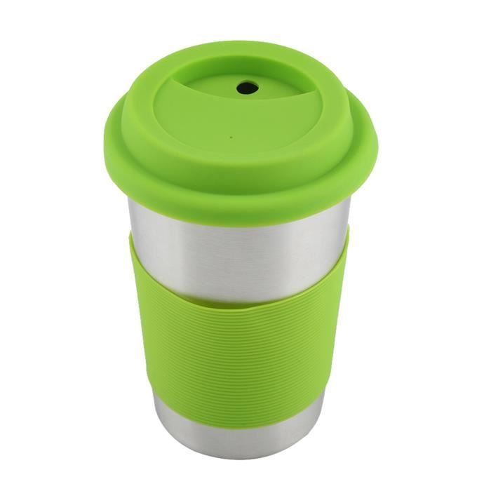 Tasse Mélangeuse Électrique Automatique En Acier Inoxydable - Auto-Mixeur Magnétique Noir