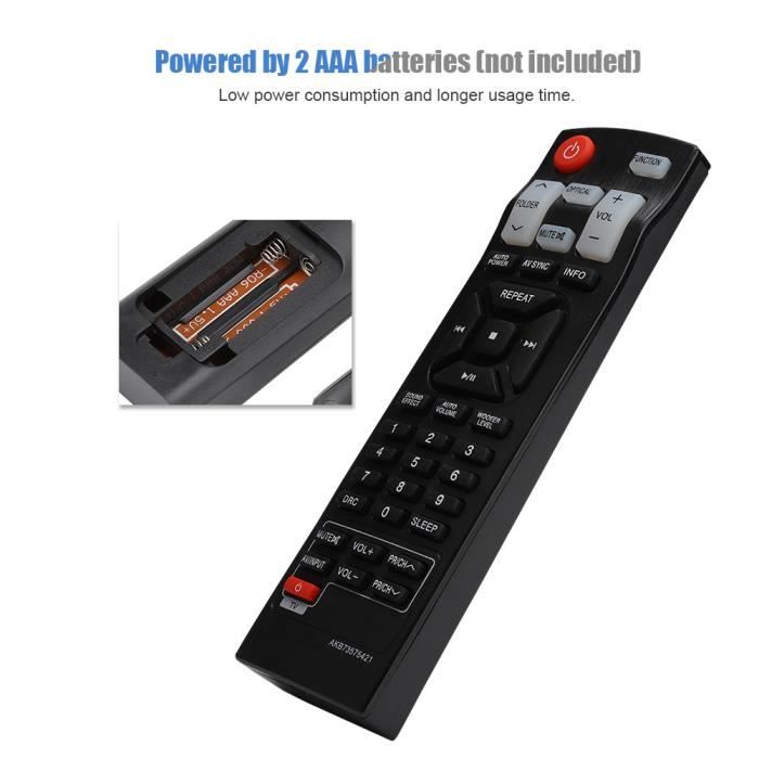 996510026446 Télécommande De Remplacement - VINABTY Télécommande Pour Philips Home Theater