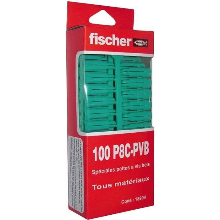 Fischer Cheville Usage 8 mm Boîte de 100 - vue 2