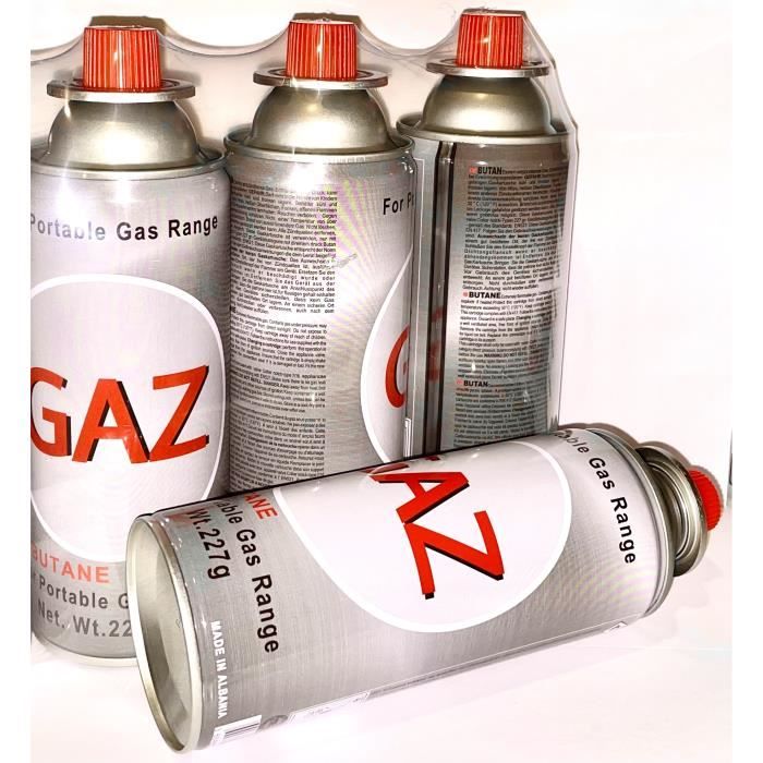 Cartouches de gaz Kemper Group Cartouche gaz 220g butane Pack de 4