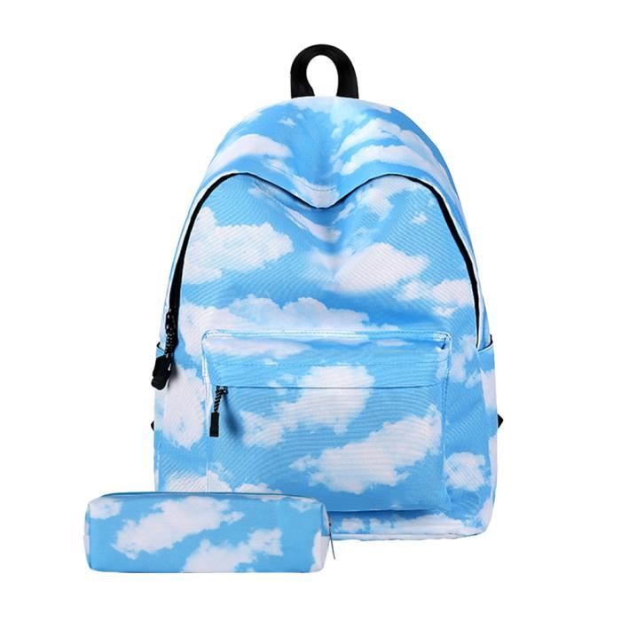 Cartable,Cartable pour Enfants,Cartable Décontracté pour Adultes,avec ...