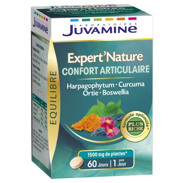 Juvamine Expert Nature Circulation - 60 Gélules Pour 2 Mois De Programme