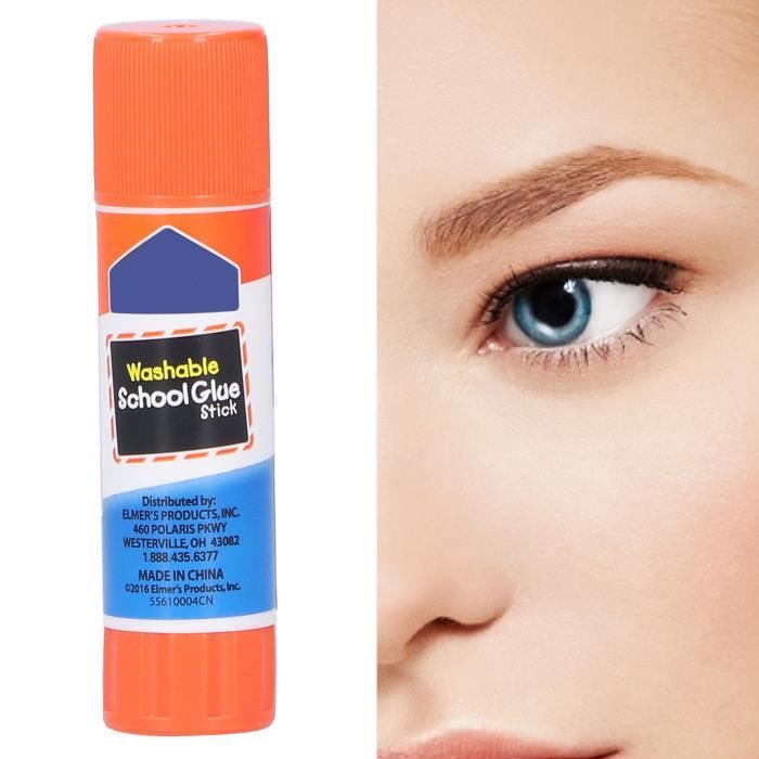 FAS Bâton de colle à sourcils invisibles pour couvrir et masquer 7g