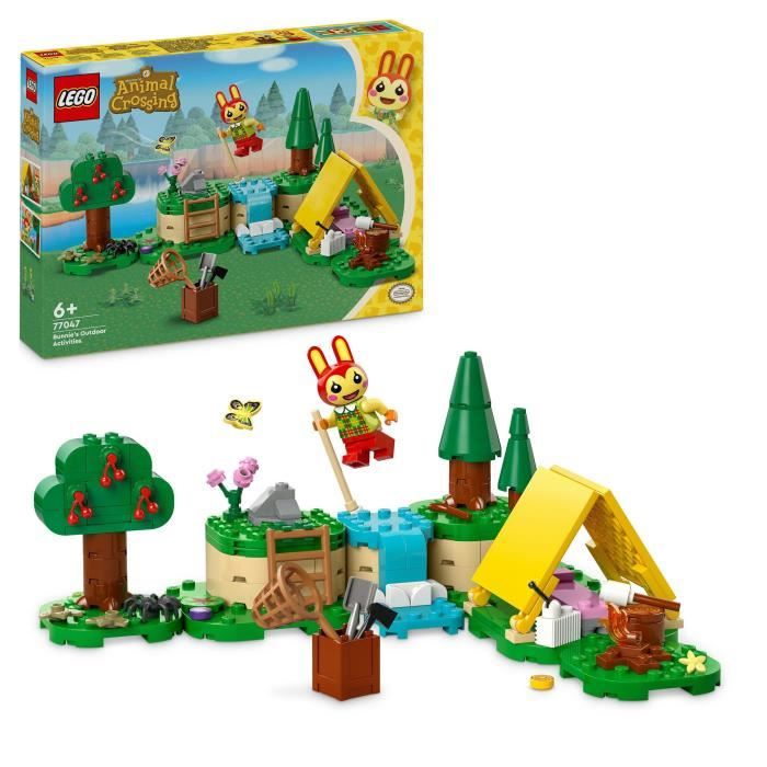 LEGO Animal Crossing 77047 Activités de Plein Air de Clara, Jouet de Construction Créatif