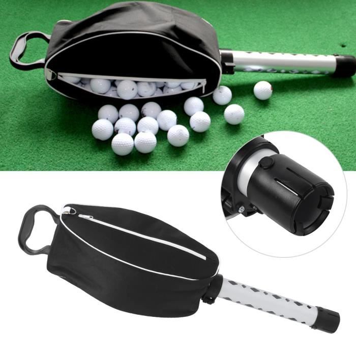 ☀ Ramasse balle de Golf Golf Ball Retriever tube télescopique en aluminium  Porte-collecteur -COU-☀GOL☀