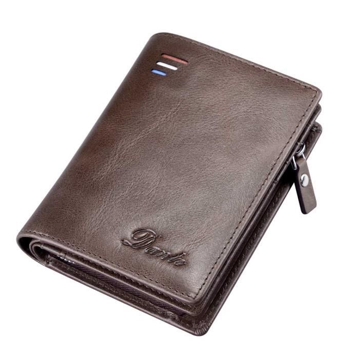 Portefeuille Homme Cuir Grande capacité MARQUEUNE Café Cdiscount Bagagerie Maroquinerie Portefeuille Homme Cuir Grande capacité MARQUEUNE Café Cdiscount Bagagerie Maroquinerie