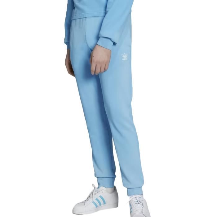 Jogging Homme Bleu Adidas HK7510 Taille elastique et poches laterales 100 Coton Bleu Cdiscount Pret a Porter