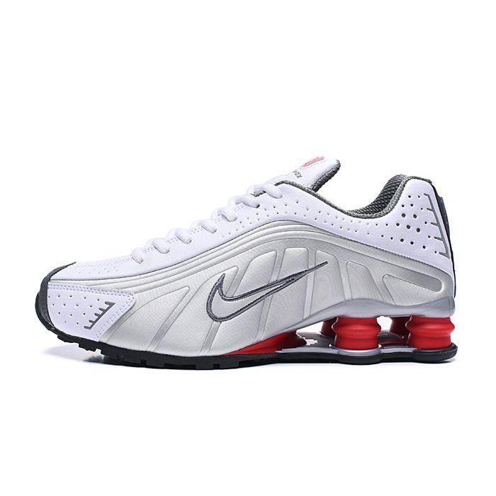 nike shox r4 argent