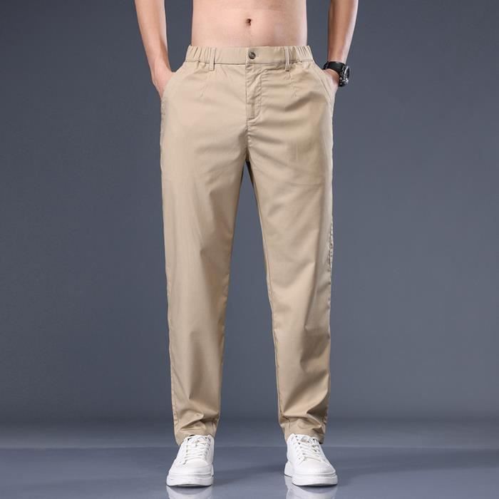 Pantalon léger homme grande taille outlet
