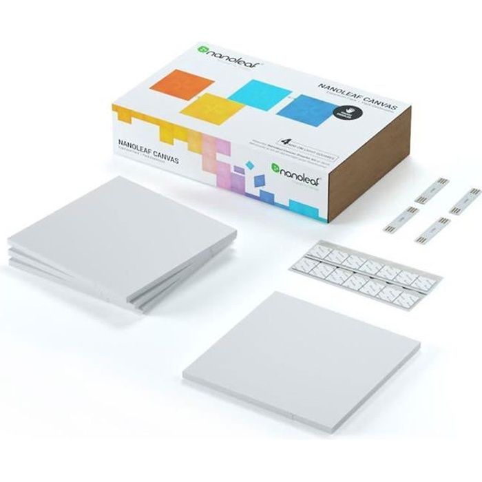 Nanoleaf Canvas Expansion Pack - Kit d'extension pour dispositif Nanoleaf Canvas (4 carrés lumineux) ( Catégorie :