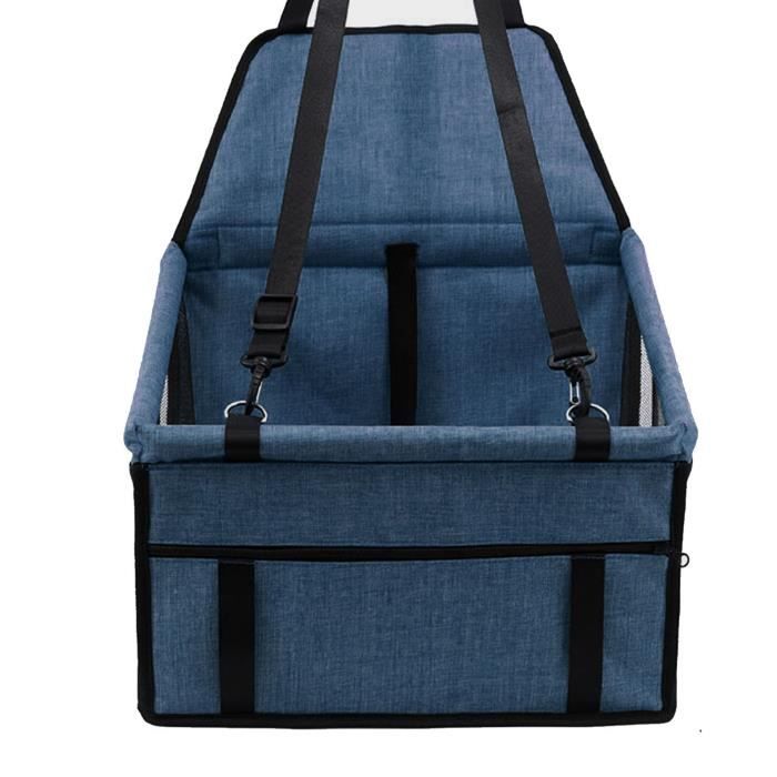 Meilleurs prix pour Siège d'auto pour chien - OMABETA - Installation animalerie promenade - Bleu marine