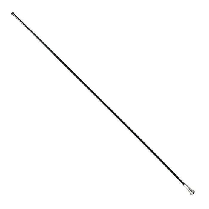 Sapim Cx-Ray Argent & Noir Acier Inoxydable Aero Plat Cuillère Rayons Noir 248mm