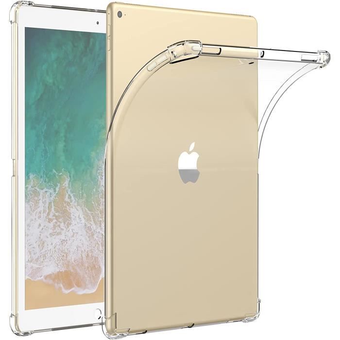 Coque iPad antichoc cadre extérieur silicone avec béquille poignée