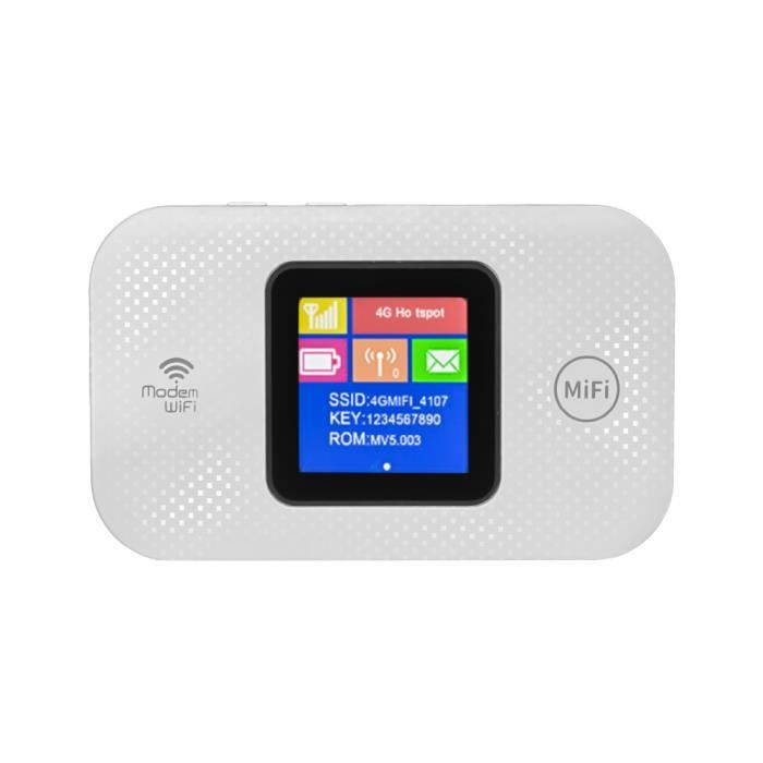 Routeur WiFi portable – PRUMYA – M24 – 4G LTE – Batterie 3200 mAh – 10 utilisateurs