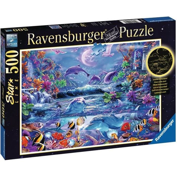 Puzzle Ravensburger - Système Solaire - 500 pièces - Pour Enfant à partir  de 10 ans - Cdiscount Jeux - Jouets