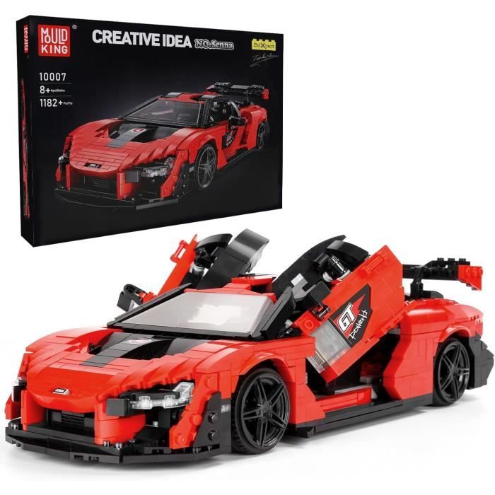 Mould King 10199 Jouets techniques de voiture Le muscle MOC Bloc de