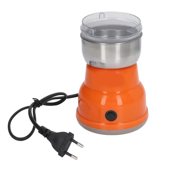Moulin à Café électrique En Acier Inoxydable – Broyage Rapide 500 Ml – Pour Café, épices, Graines – Puissance 300W