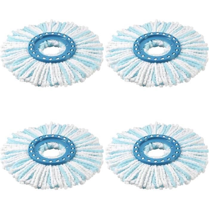 Lot De 6 Têtes De Balai De Rechange Compatibles Avec Les Serpillères à