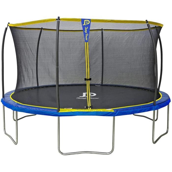 STARFLEX Trampoline Exterieur Enfant Power avec Filet de Sécurité 3